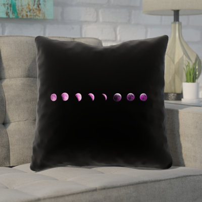 Brayden Studio® Enciso Moon Phases 100 When The Sun Meets The Moon Pillow Case